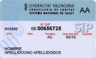 SIP preferente - Tarjeta sanitaria preferente para enfermos de Alzheimer