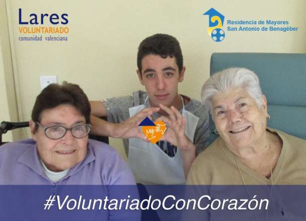 voluntariado residencia benabeger 615x445 - Residencia San Antonio de Benageber Voluntariado Con Corazón