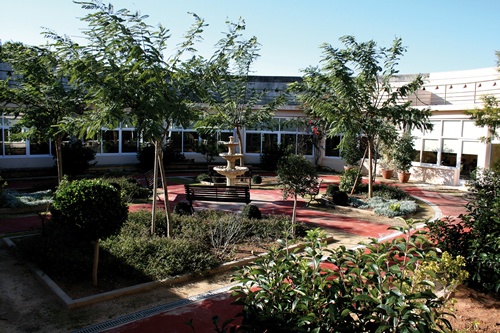 imagen jardin residencia