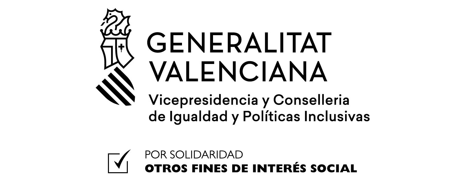 Logo IRPF byn Castellano