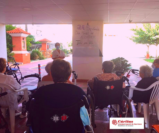 Burriana blog 531x445 - Celebraciones especiales en la Residencia Cáritas Interparroquial de Burriana