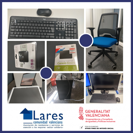 Equipamiento IRPF 445x445 - Adquisición de equipamiento para la Oficina Técnica de Lares CV.